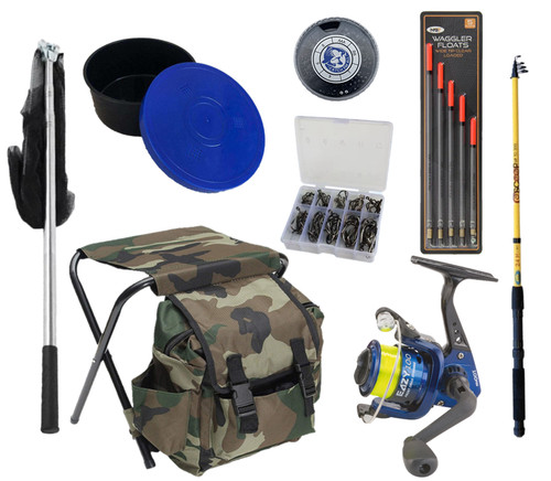 Complete fishing kit 6ft rod - fishing,