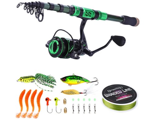 Sougayilang telescopic fishing - telescopic,