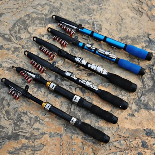 Telescopic fishing rod - telescopic,