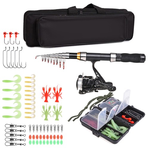 Lixada fishing rod reel - rod,