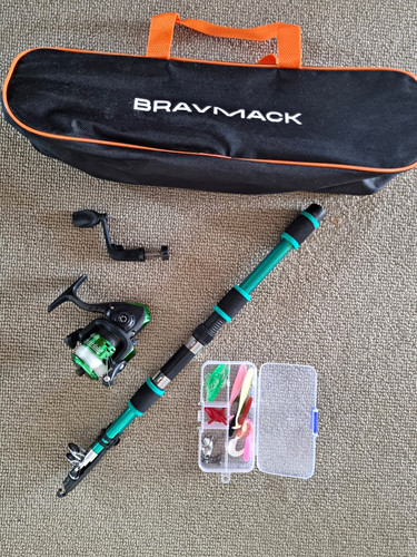 Bravmack telescopic spinning - bravmack,