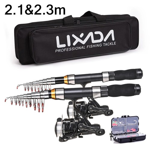 Telescopic fishing rod reel - telescopic,
