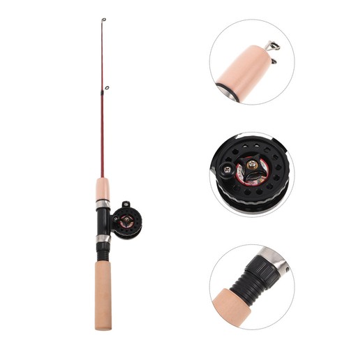 Portable ice fishing rod - portable, and