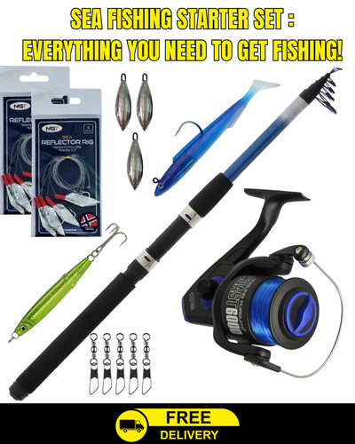 8ft telescopic fishing rod - rod, &