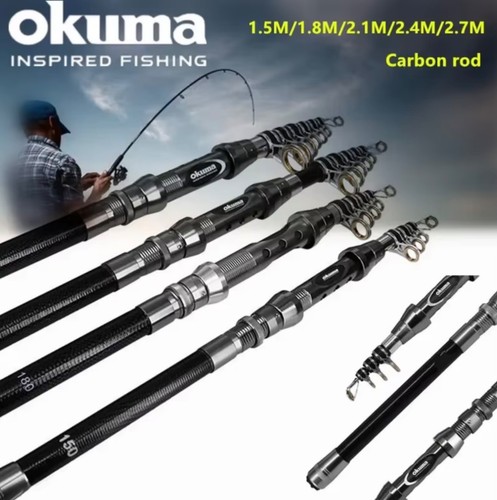 Okuma telescopic fishing rod - fishing,