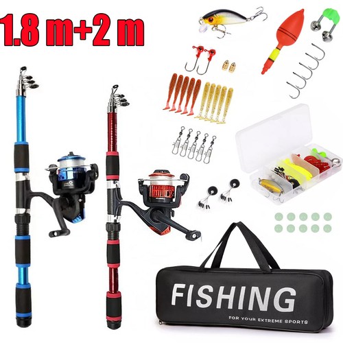 Fishing rod reel - reel, combo