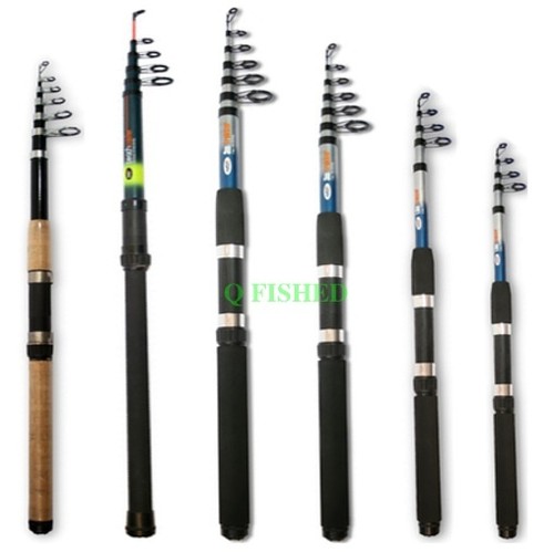 Fishing telescopic travel rods - travel,