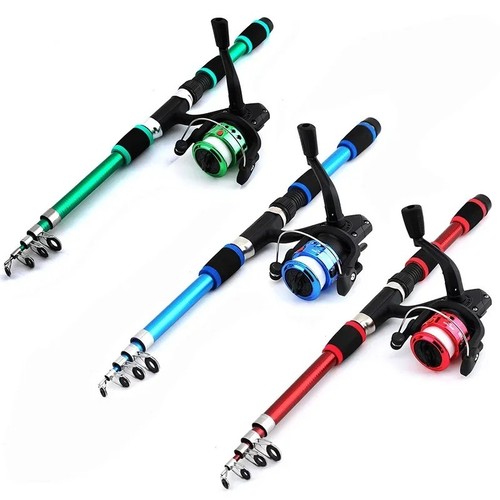 Telescopic fishing rod - fishing, &