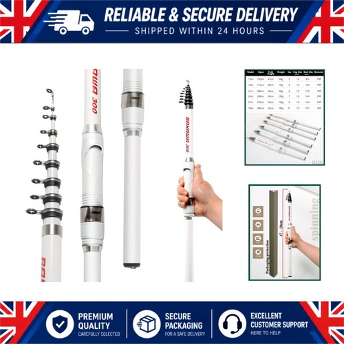 Bakawa telescopic fishing rod - telescopic,